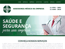 Tablet Screenshot of amede.com.br